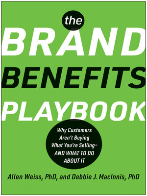 cover image of The Brand Benefits Playbook